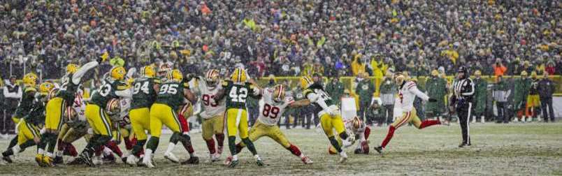 Good as Gould: Last-second field goal leads 49ers past Packers