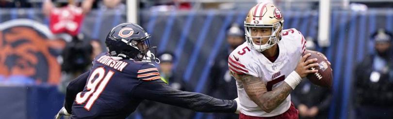 Fields throws 2 TDs, Bears top 49ers 19-10 in Eberflus debut