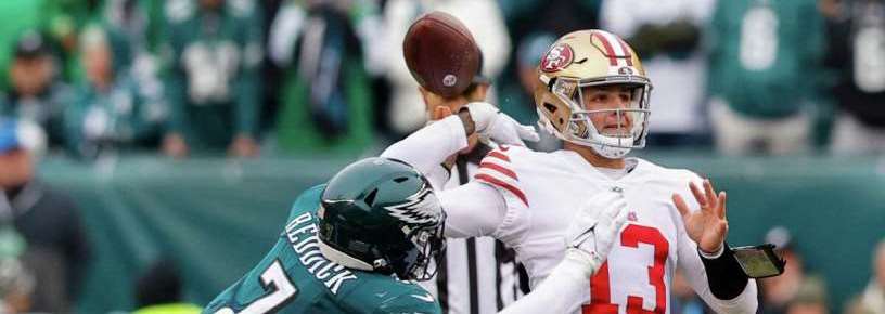 Niners QBs Brock Purdy (UCL sprain), Josh Johnson (concussion